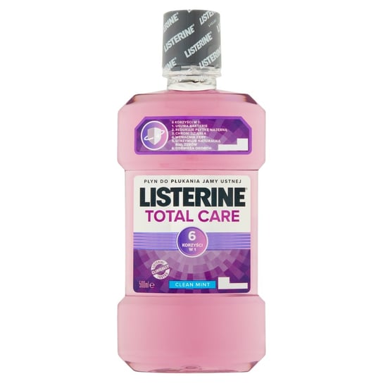 Жидкость для полоскания рта, 500 мл Listerine, Total Care