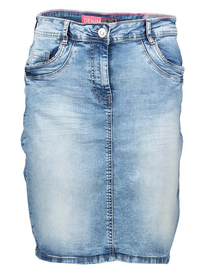 

Юбка Cecil Jeans, голубой