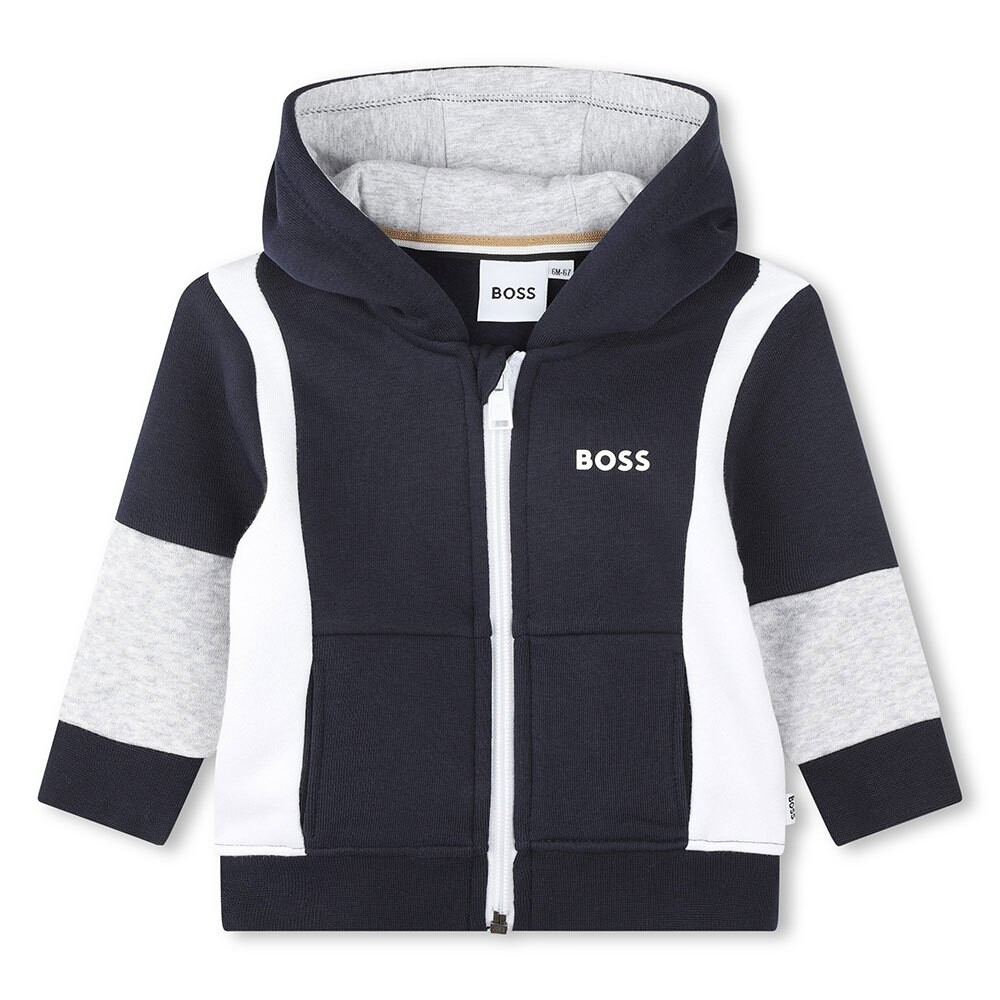 

Толстовка BOSS J05A47 Full Zip, синий
