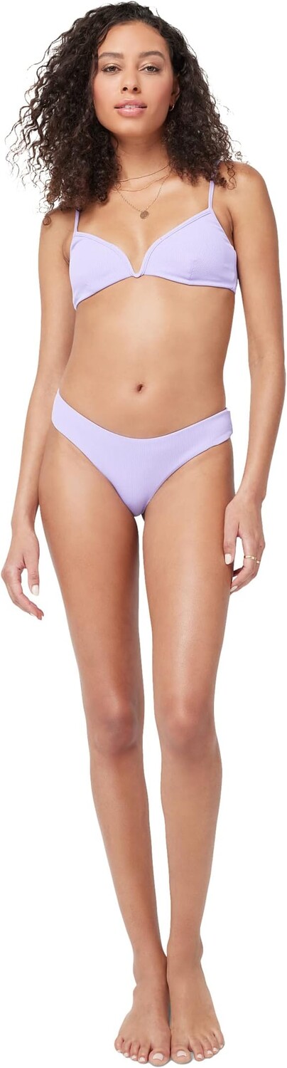 

Плавки L*Space Ridin' High Ribbed Sandy Bottoms Classic, цвет Wisteria