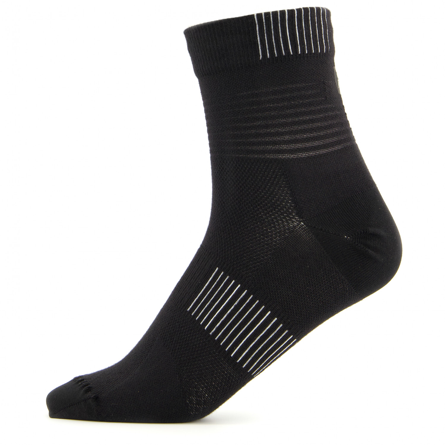

Носки для бега On Women's Ultralight Mid Sock, цвет Black/White