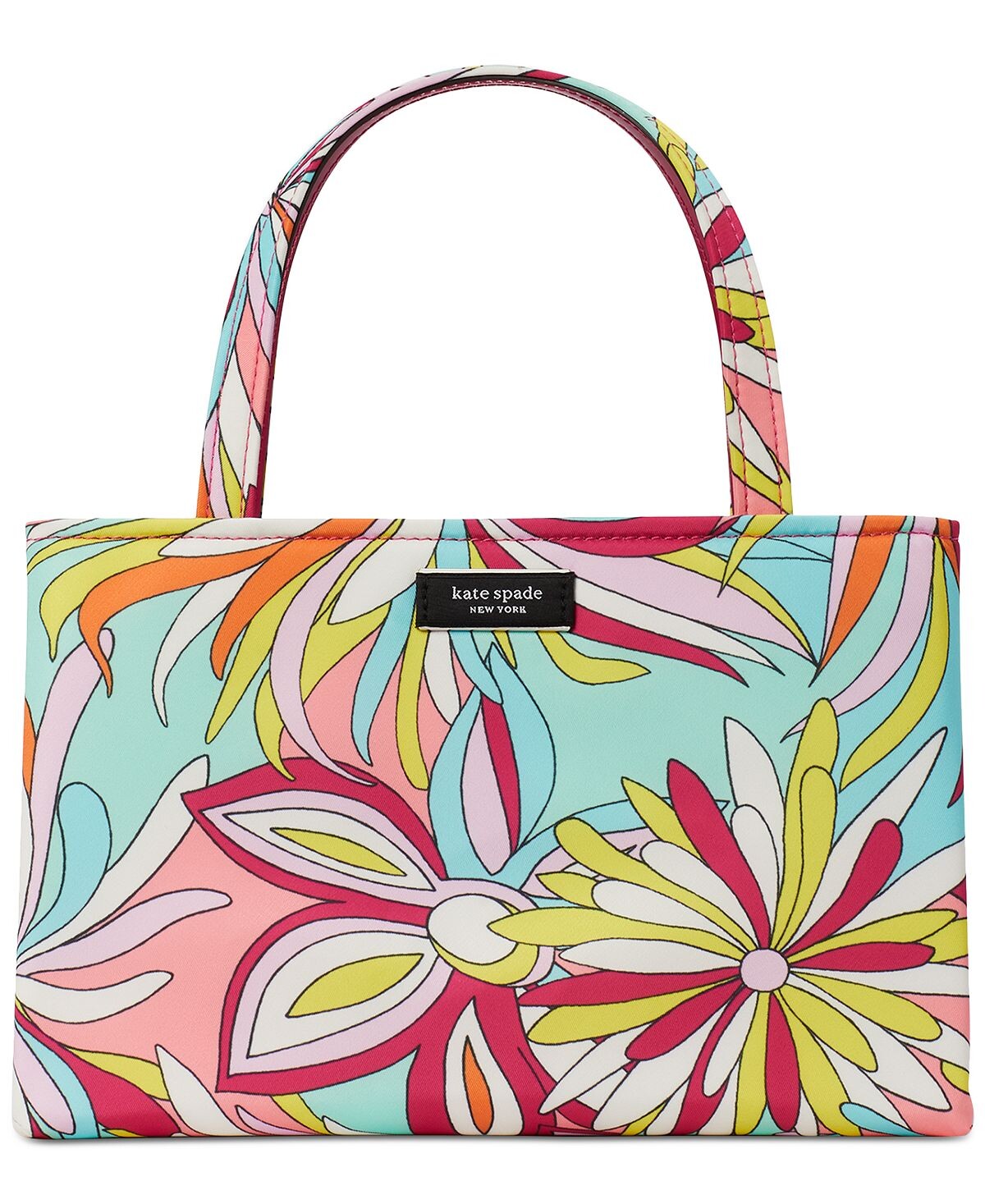 

Маленькая сумка-тоут Sam Icon из ткани с цветочным принтом Anemone kate spade new york
