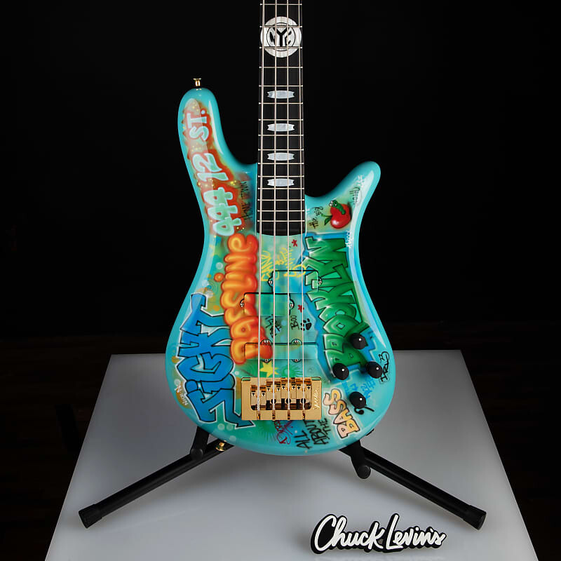 

Басс гитара Spector USA Custom NS-2 NYC Graffiti Collection Limited Edition Bass Guitar - CHUCKSCLUSIVE - #1594