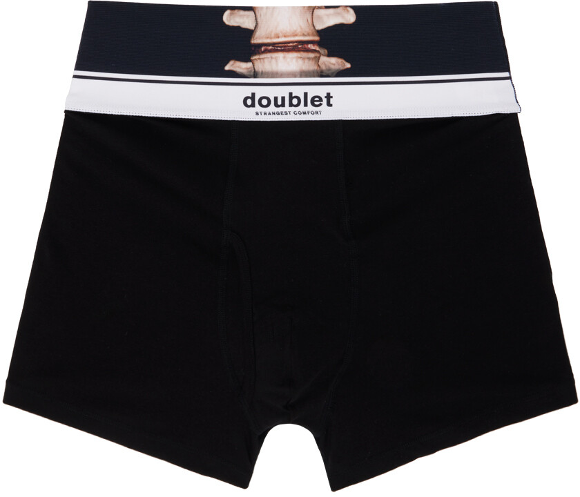 

Черные боксеры Trompe LOeil Doublet