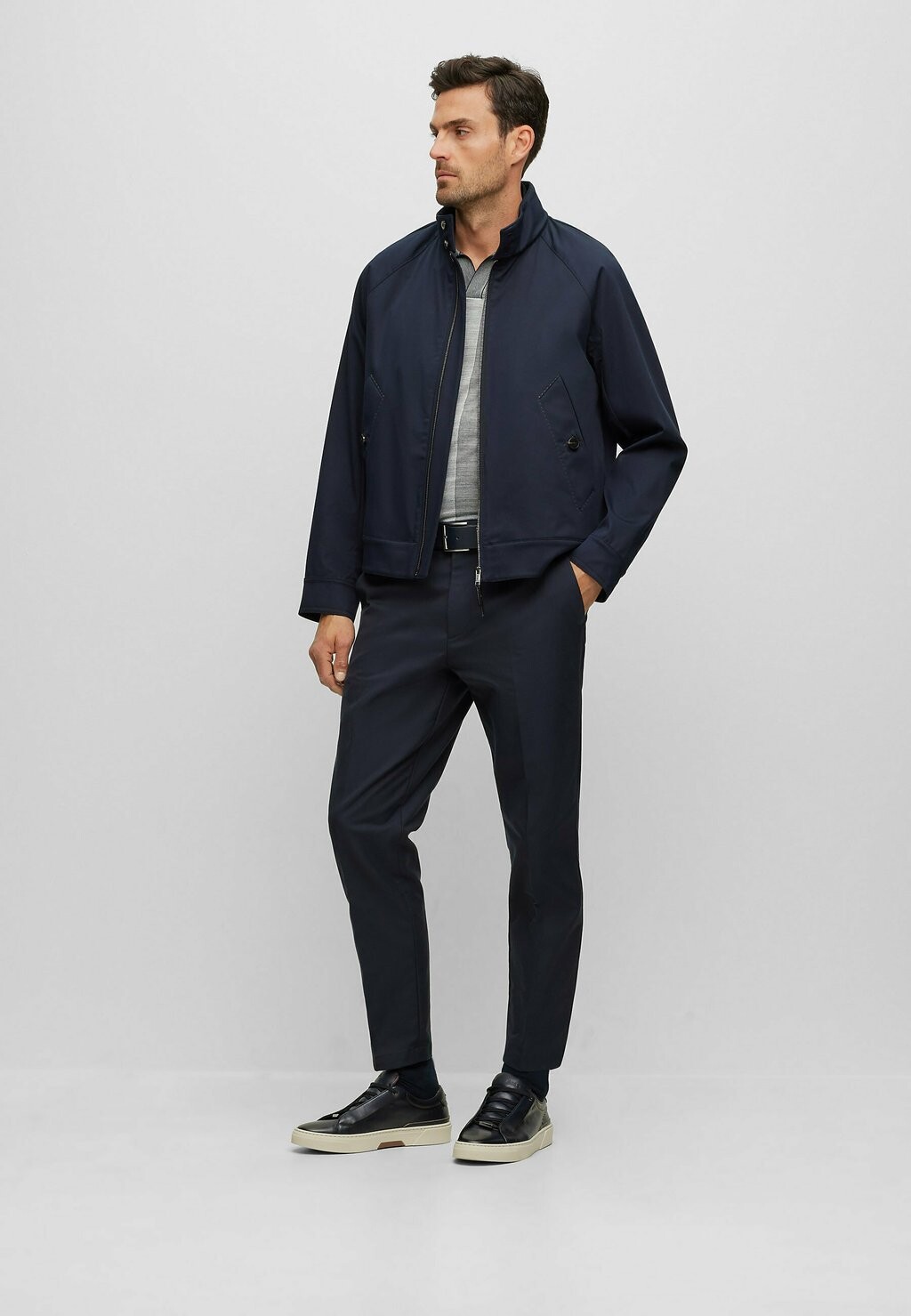 

Низкие кроссовки Gary Tenn BOSS, цвет dark blue one
