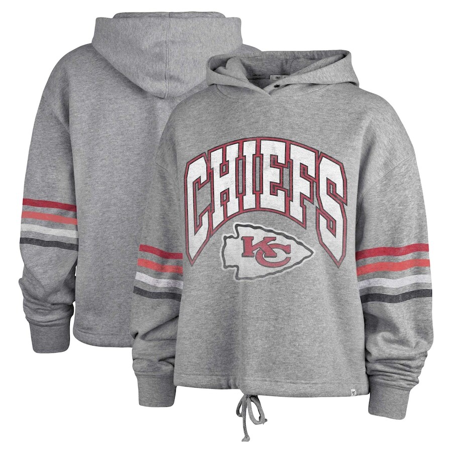 

Пуловер с капюшоном 47 Kansas City Chiefs, серый