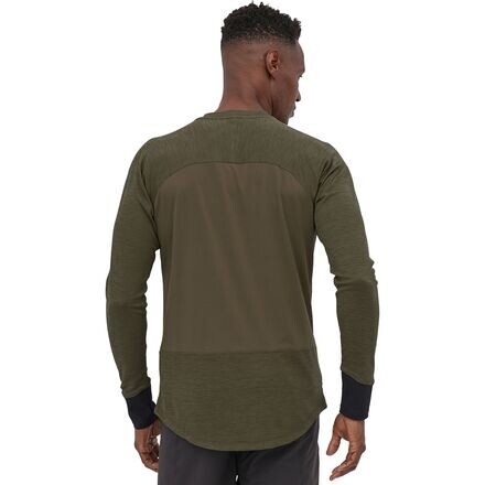 

Джерси с длинными рукавами Dirt Craft мужские Patagonia, цвет Basin Green