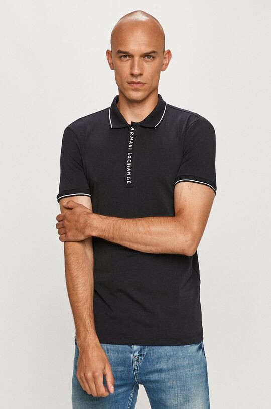 

Поло 8NZF71.ZJH2Z Armani Exchange, темно-синий
