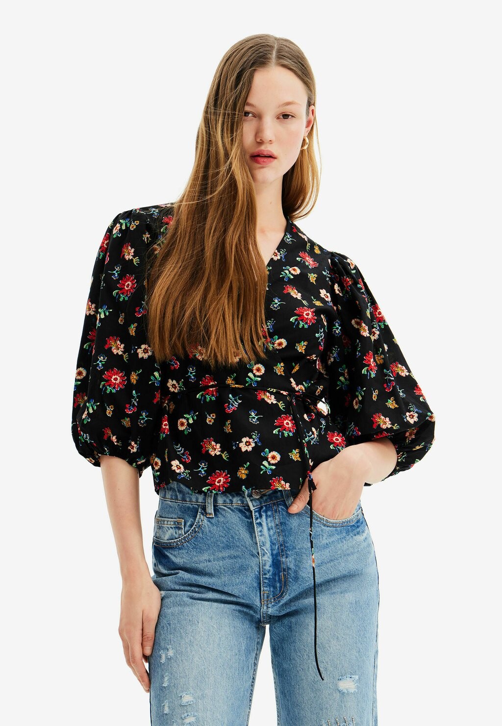 

Блузка Desigual, черный