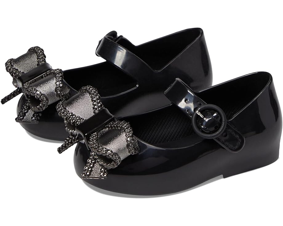 

Балетки Mini Melissa Sweet Love IV BB, цвет Black/Dark Grey