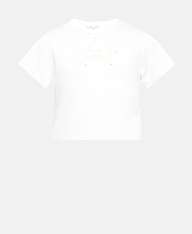 

Футболка Chloé, цвет Wool White
