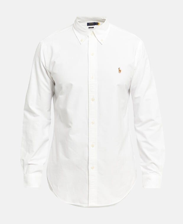 

Рубашка с длинными рукавами – повседневный крой Polo Ralph Lauren, белый