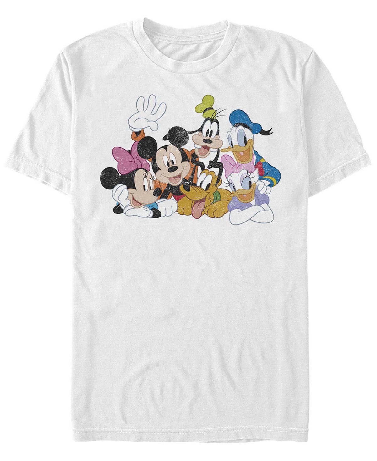Мужская футболка Mickey Group с короткими рукавами и круглым вырезом Fifth Sun мужская футболка с длинными рукавами mickey classic vampire mickey fifth sun