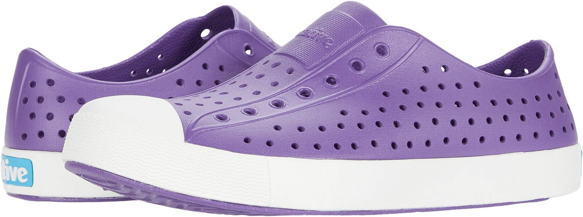 цена Кроссовки Jefferson Native Shoes Kids, цвет Starfish Purple/Shell White
