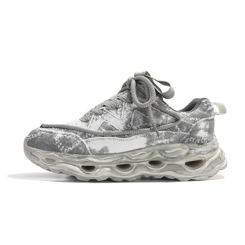 

Кроссовки Jifffly Chunky Sneakers Unisex Low-top, цвет Tie-dye ash
