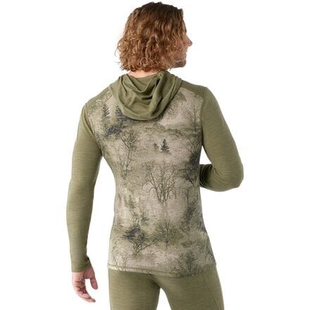 

Толстовка с капюшоном Merino 250 Baselayer мужская Smartwool, цвет Winter Moss Forest