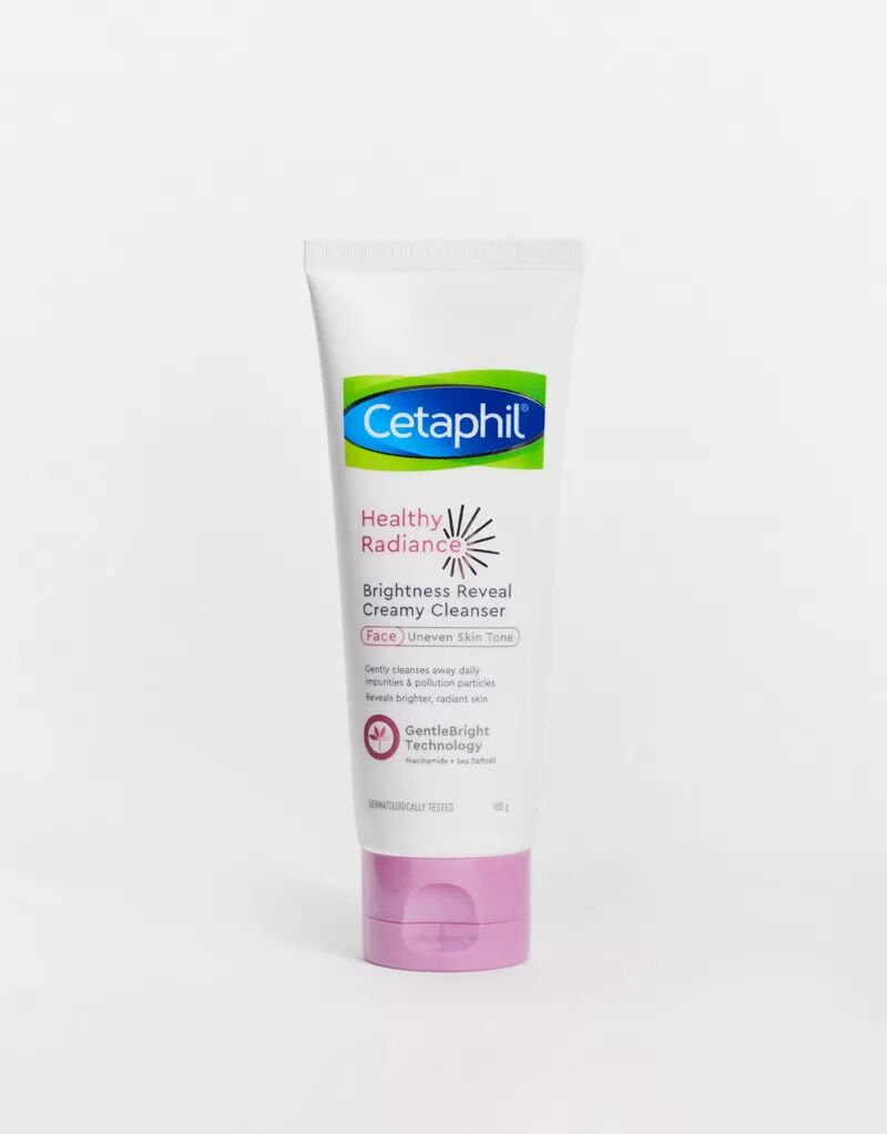 Cetaphil – Healthy Radiance Brightness Reveal – Крем очищающий с ниацинамидом, 100г