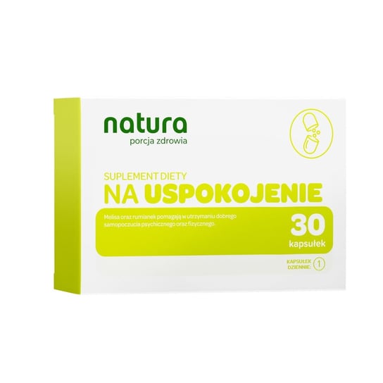 

Natura Porcja Zdrowia, Успокаивающая пищевая добавка, 30 шт.