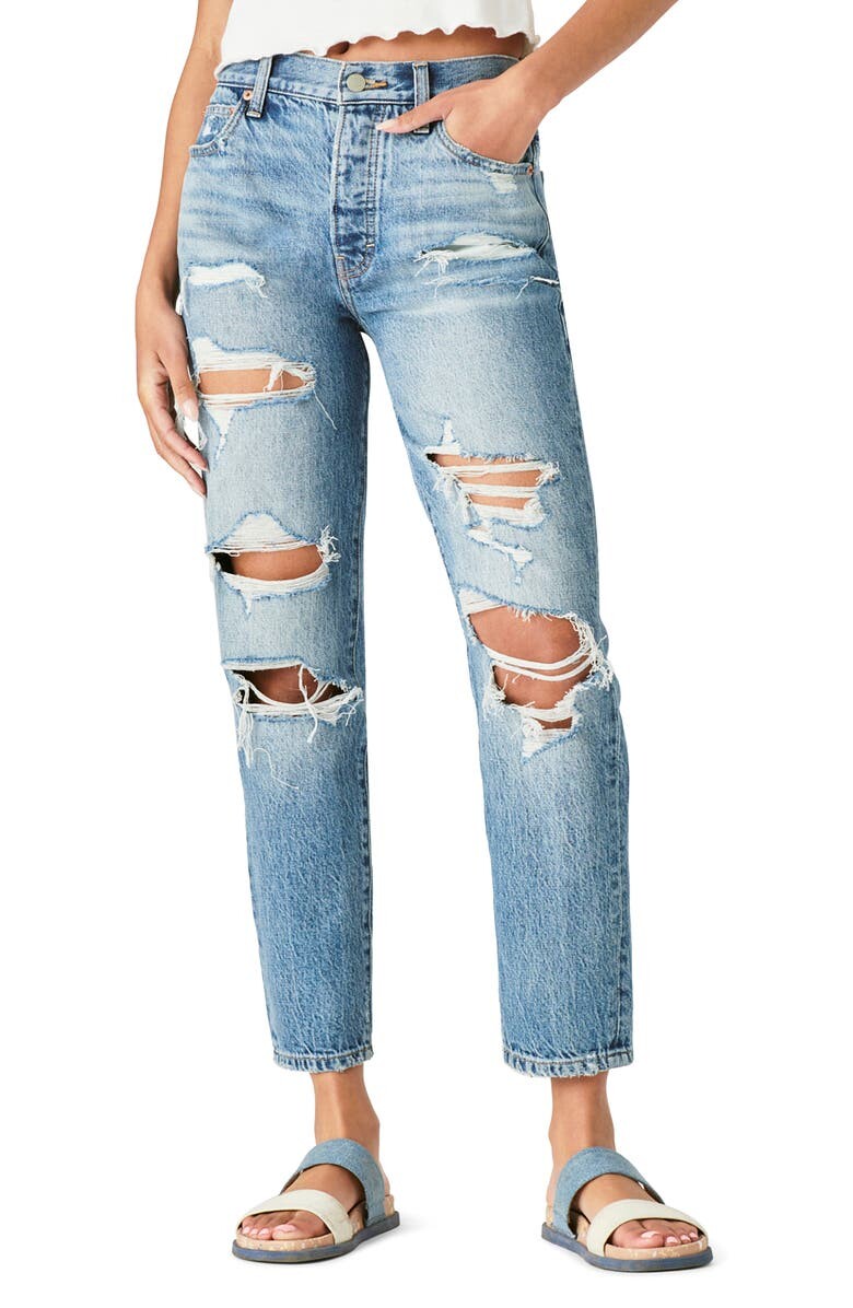 

Джинсы Mom с высокой талией Drew LUCKY BRAND