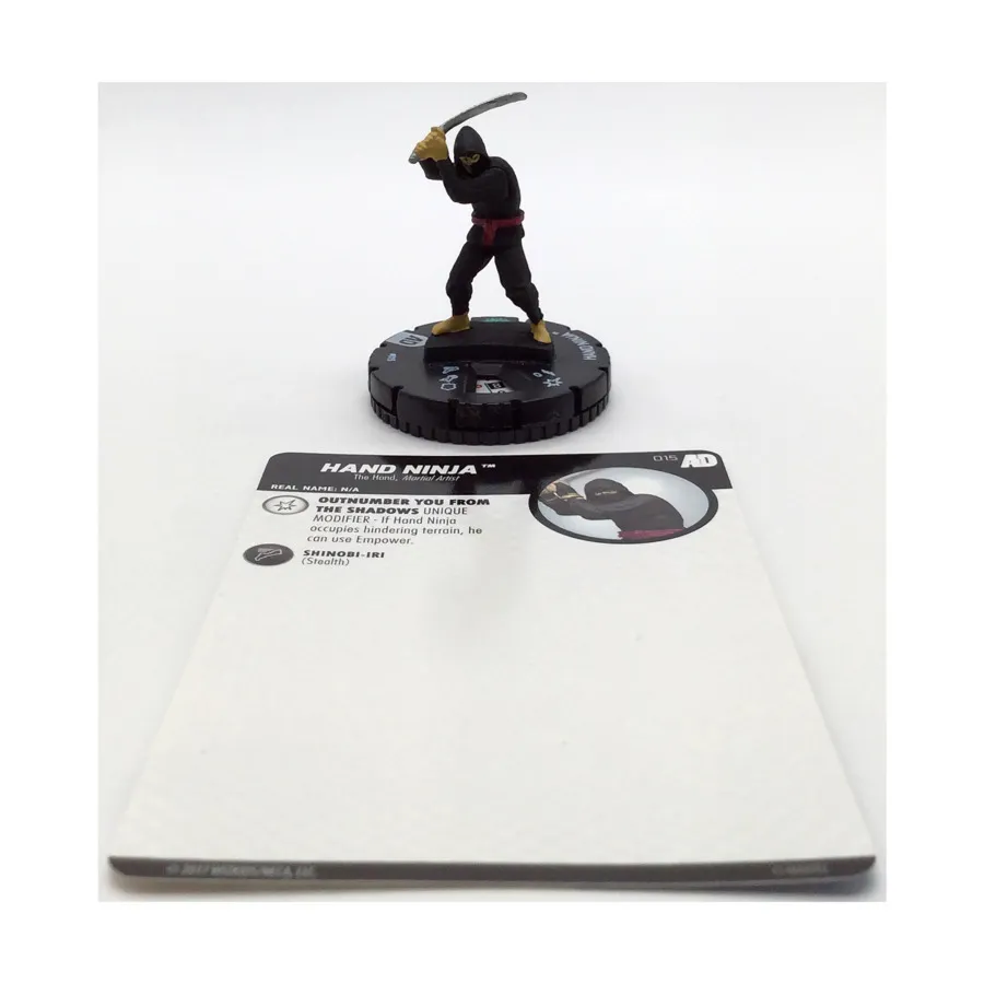 

Ручной ниндзя #015 (С), Marvel HeroClix - Avengers/Defenders War - Singles