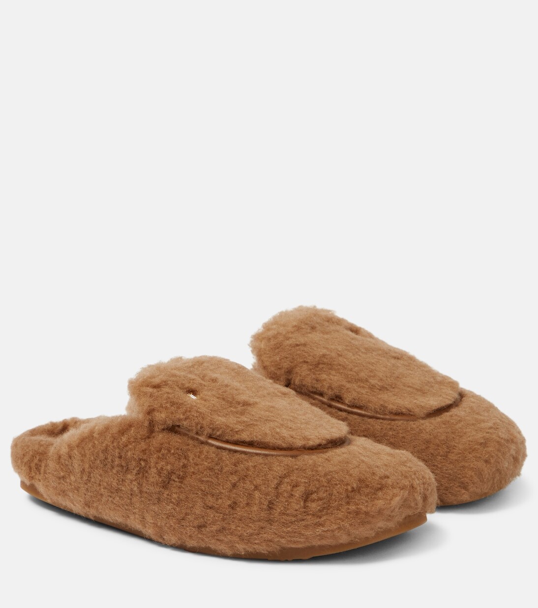 

Тапочки теддимул Max Mara, коричневый