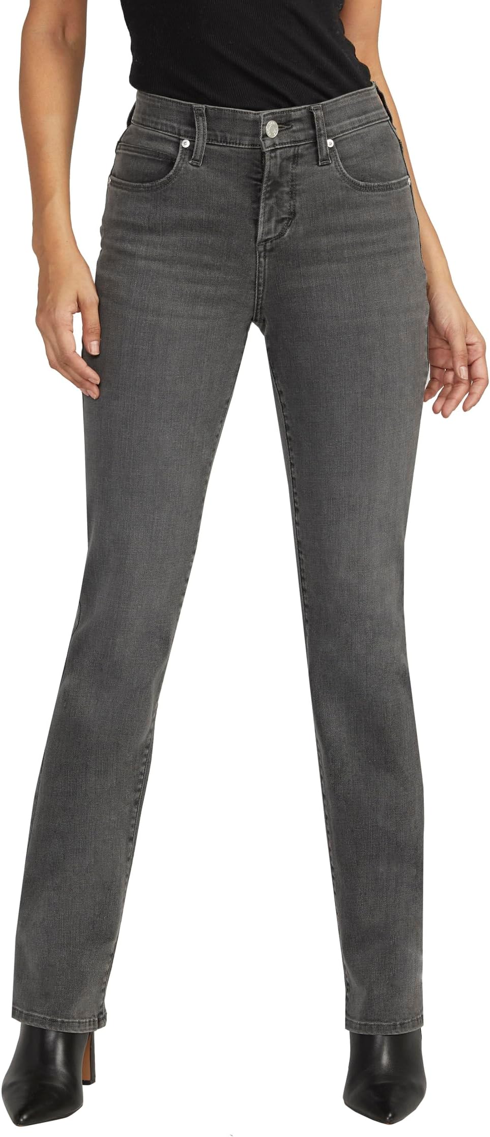 цена Джинсы Eloise Mid-Rise Bootcut Jeans Jag Jeans, цвет Stormcloud