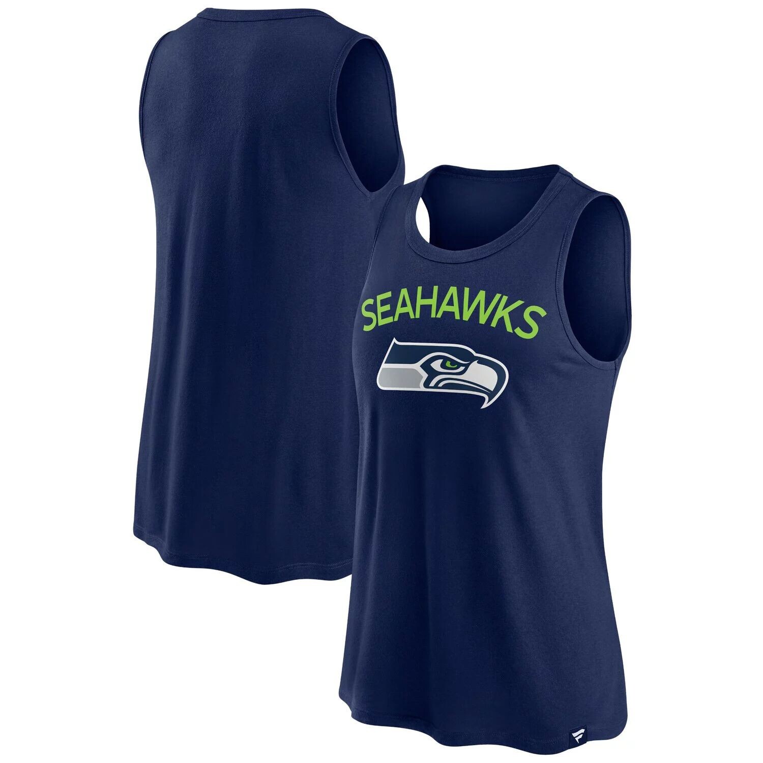 

Женская майка с логотипом Fanatics College Navy Seattle Seahawks Root For Tank Top Fanatics