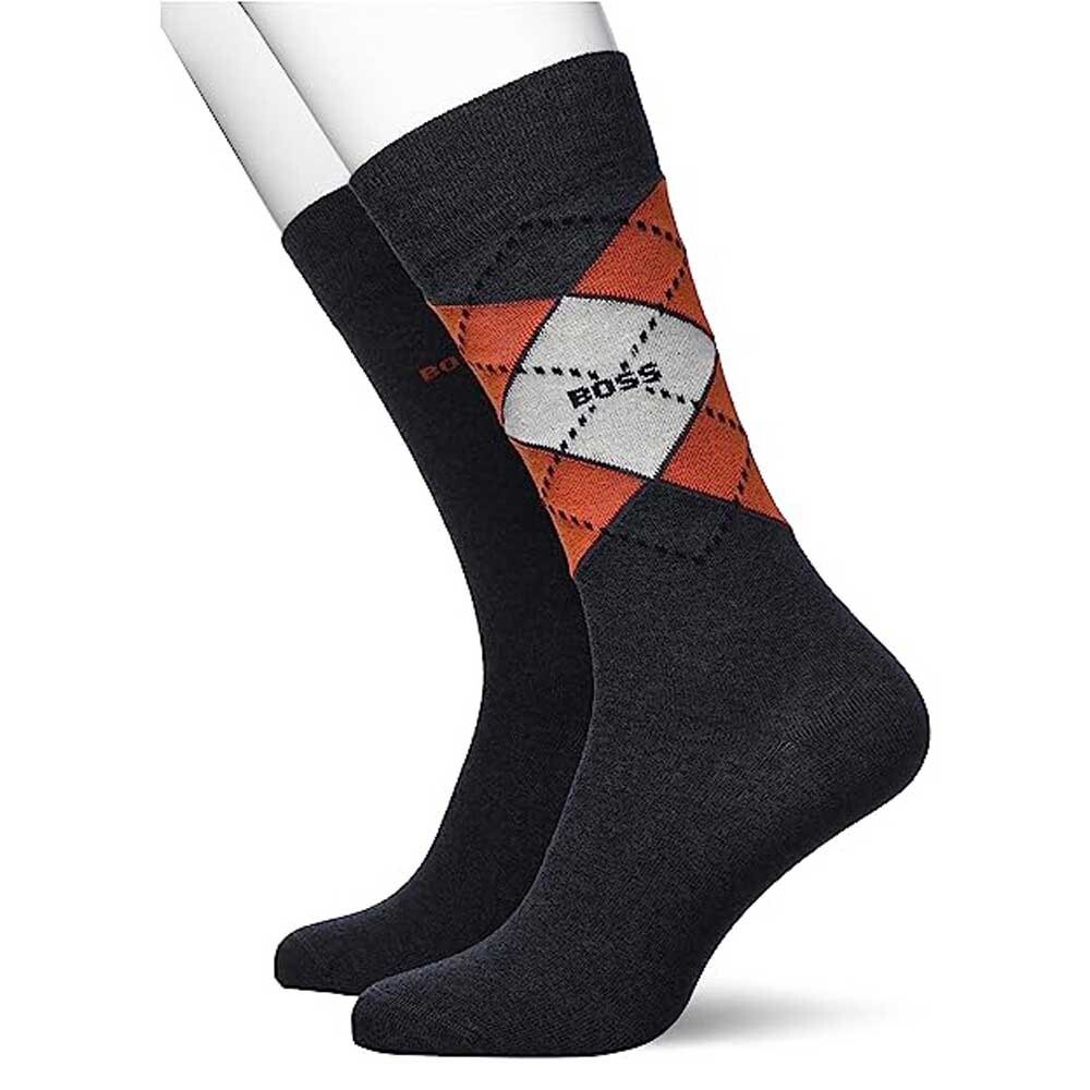 

Носки BOSS Rs Argyle Col Cc 10254301 2 шт, серый