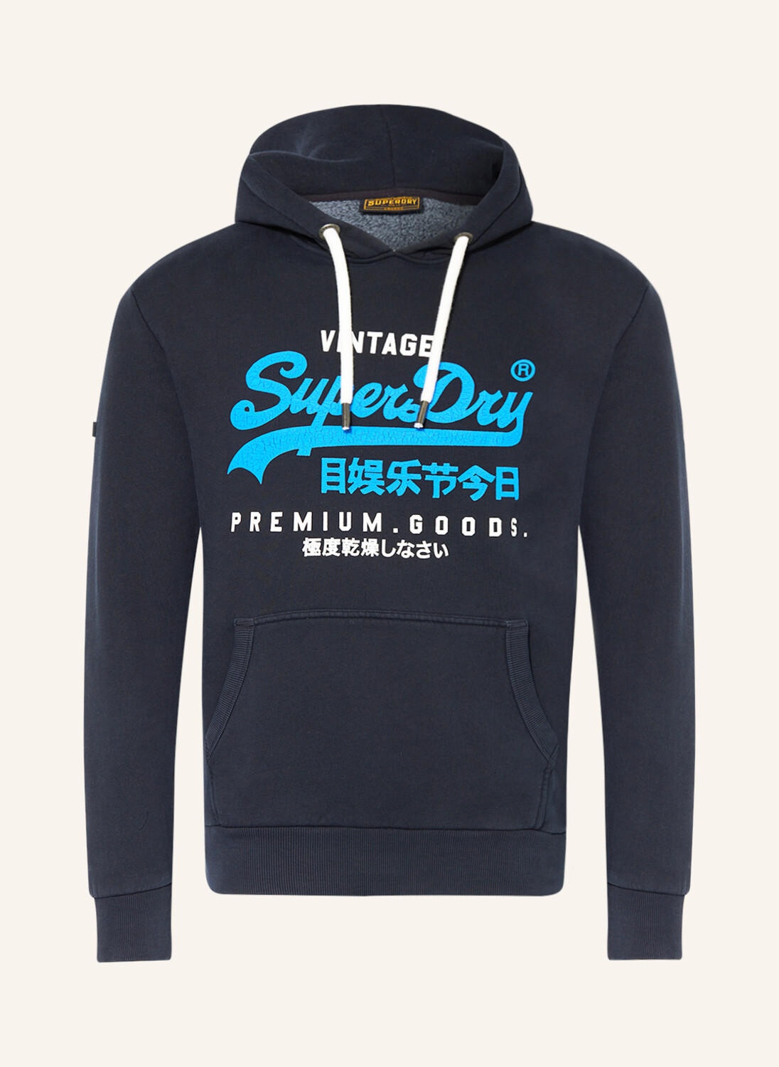 

Худи Superdry, темно-синий