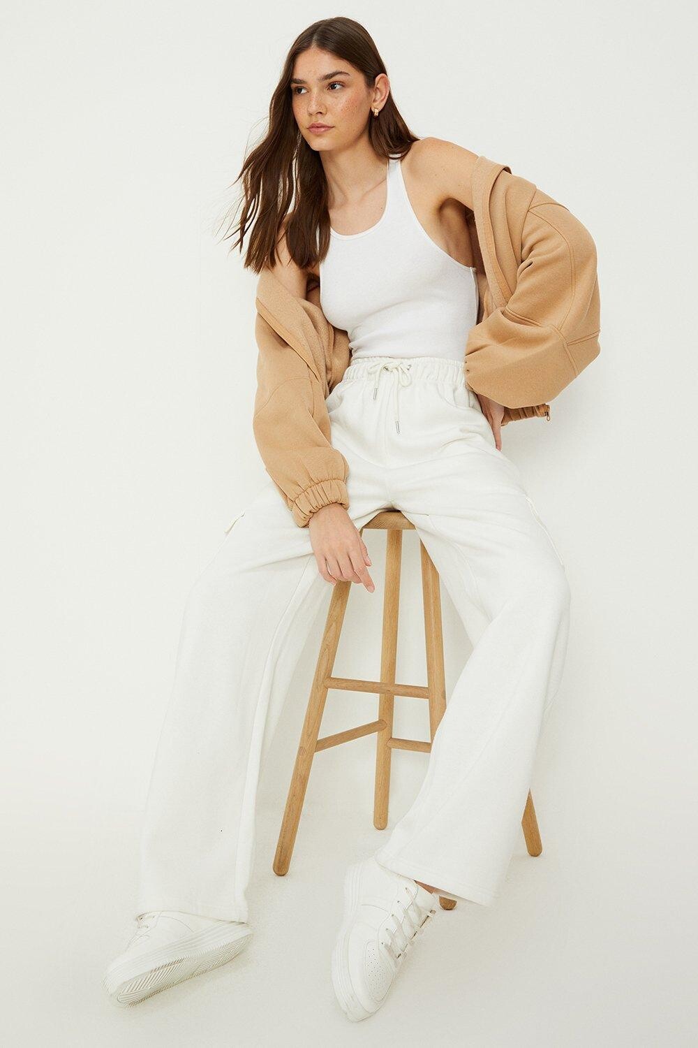 

Джоггеры Dorothy Perkins, белый