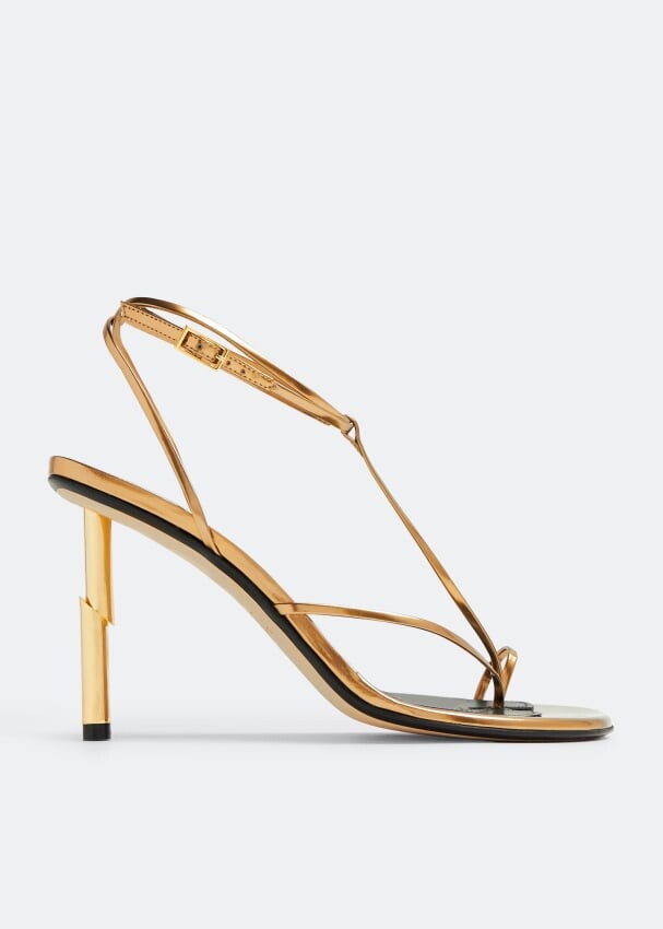 

Сандалии Lanvin Sequence, золотой