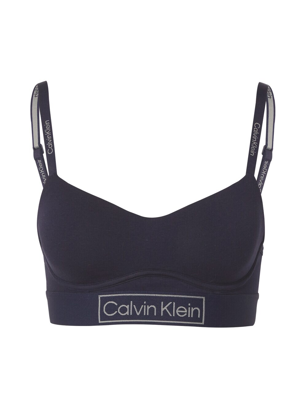 

Бюстгальтер без косточек Calvin Klein Underwear, морской синий