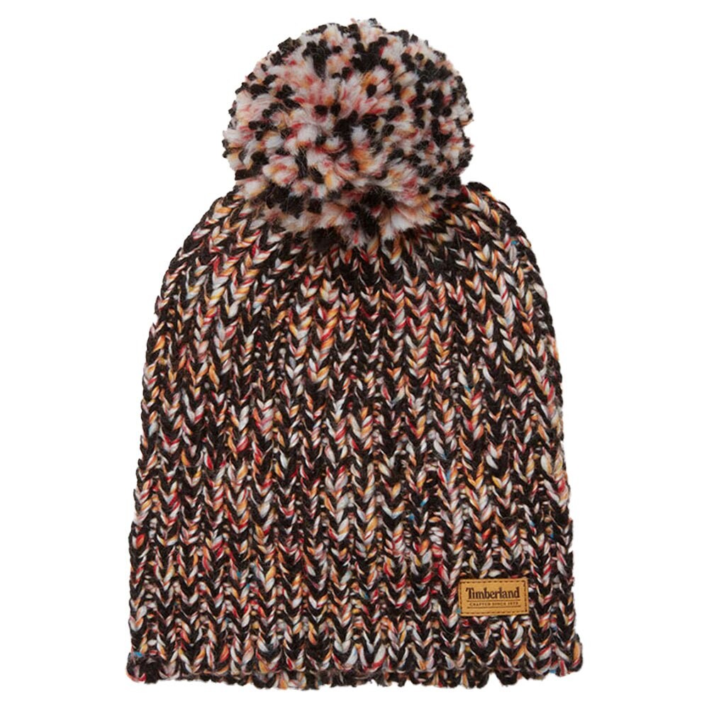 

Шапка Timberland Chunky Fleck, коричневый