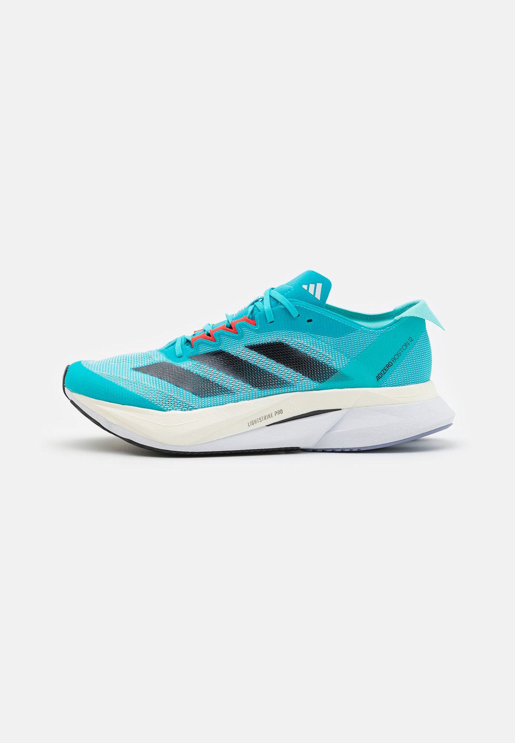 

кроссовки для стабилизирующего бега Adizero Boston 12 Adidas, цвет lucid cyan/core black/flash aqua