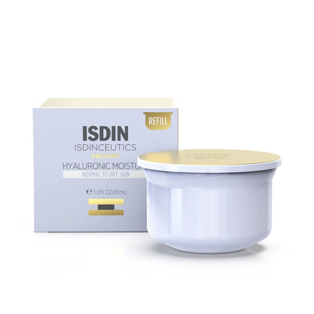 цена Крем против морщин Isdinceutics hyaluronic moisture normal to dry skin refill Isdin, 30 г