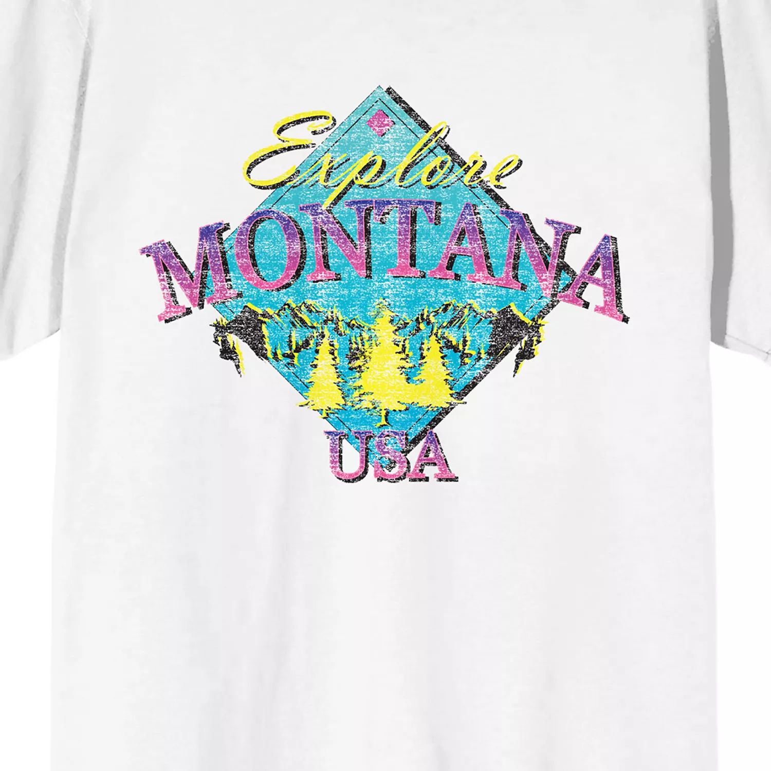Мужская футболка Adventure Society Montana Vacation Licensed Character