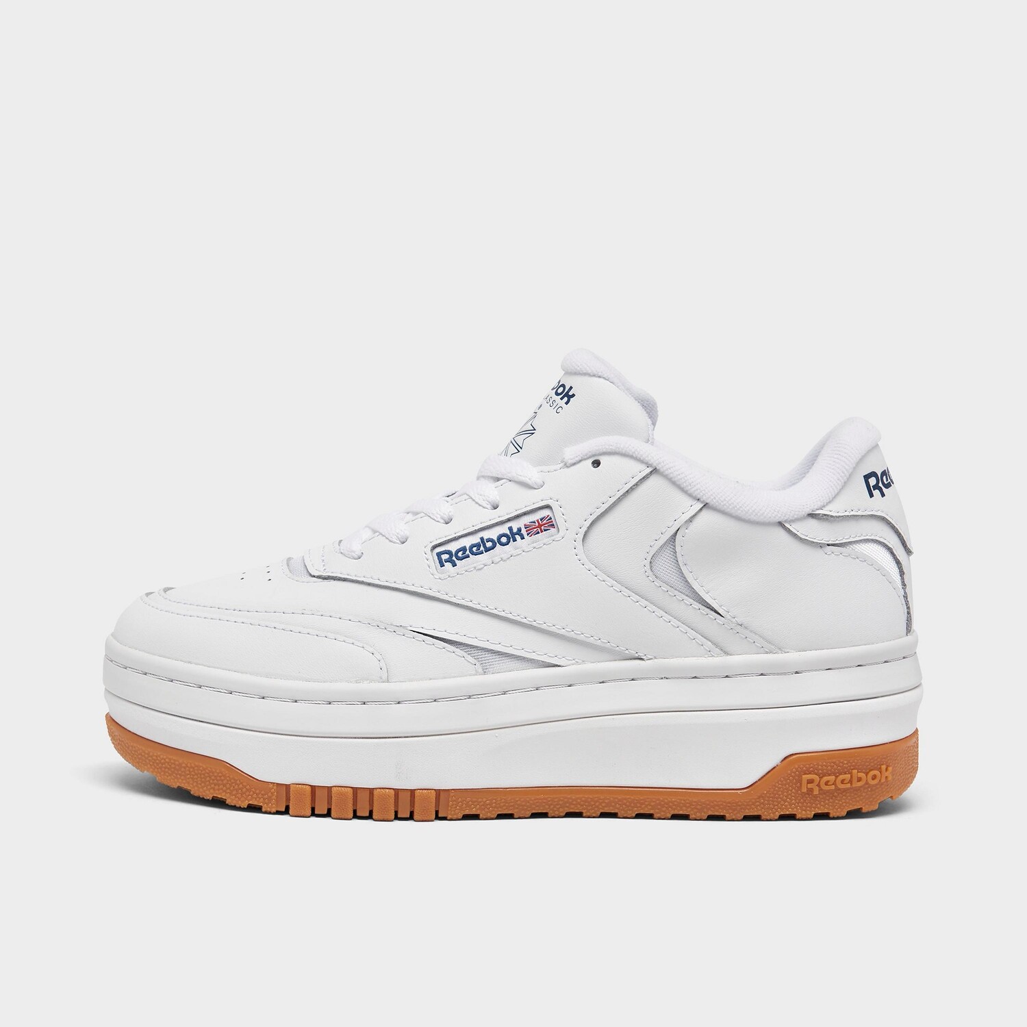 

Женские повседневные кроссовки Reebok Club C на дополнительной платформе, белый