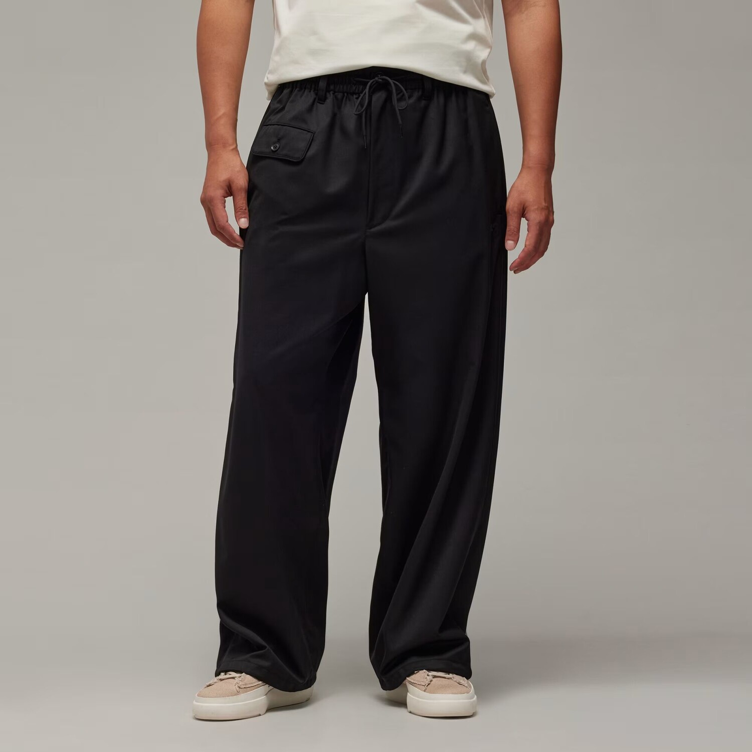 

Прямые брюки из изысканной ткани Y-3 Adidas