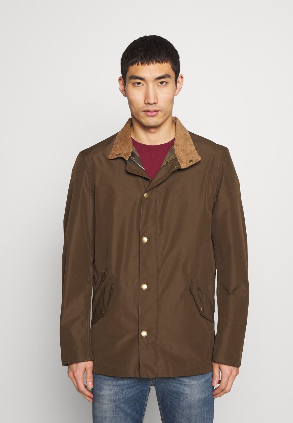 

Куртка светлая BARBOUR SPOONBILL, цвет dark olive
