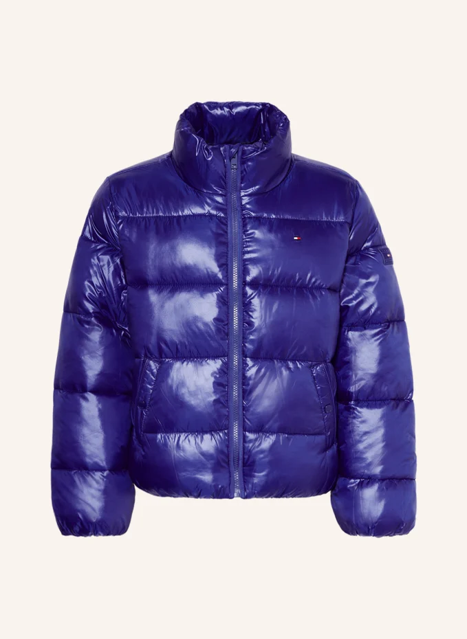 

Стеганая куртка glossy Tommy Hilfiger, синий