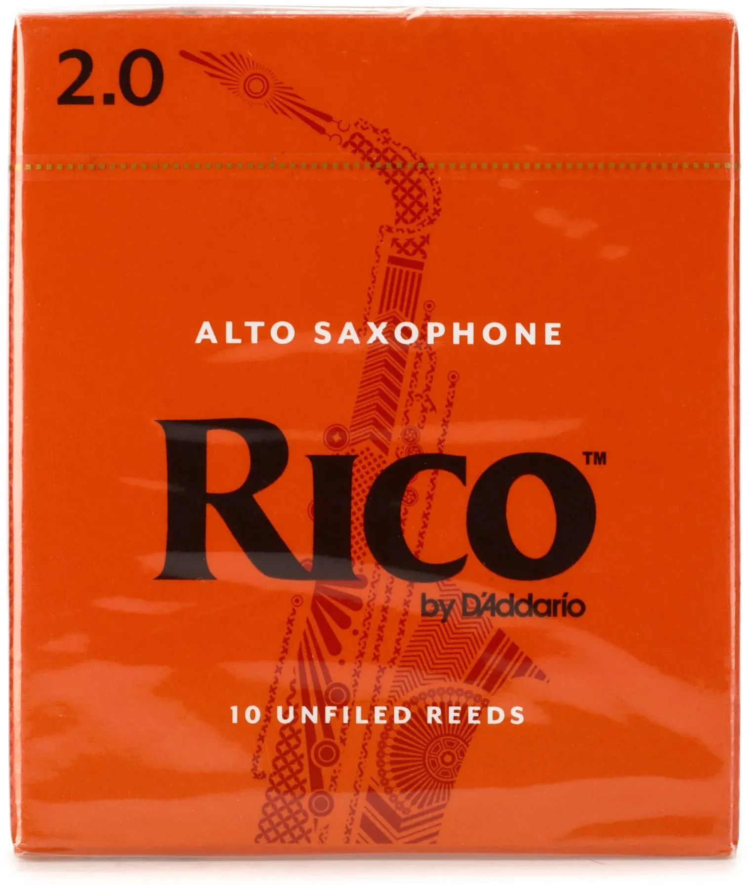 

D'Addario RJA1020 — трости для саксофона альт Rico — 2,0 (10 шт.)