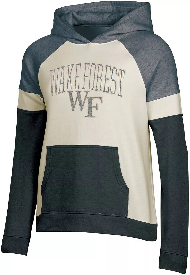 

Женский пуловер с капюшоном Champion Wake Forest Demon Deacons с цветными блоками