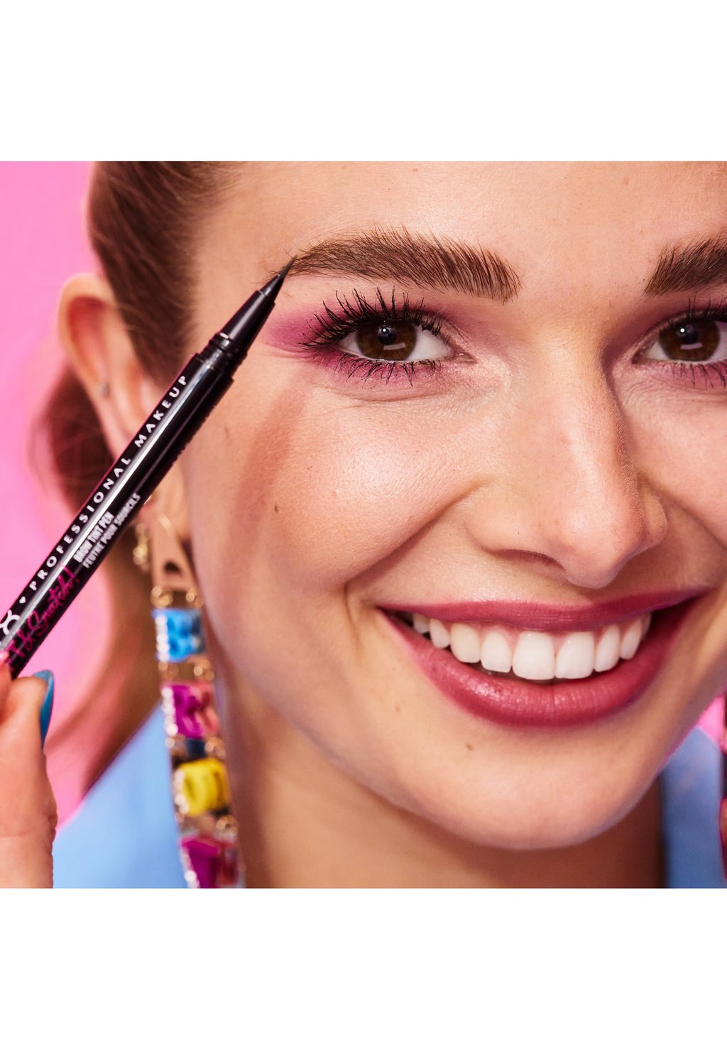 Карандаши для бровей Nyx Professional Makeup Lift & Snatch Brow Tint Pen  Nyx Professional Makeup – купить по выгодным ценам с доставкой из-за рубежа  через сервис «CDEK.Shopping»