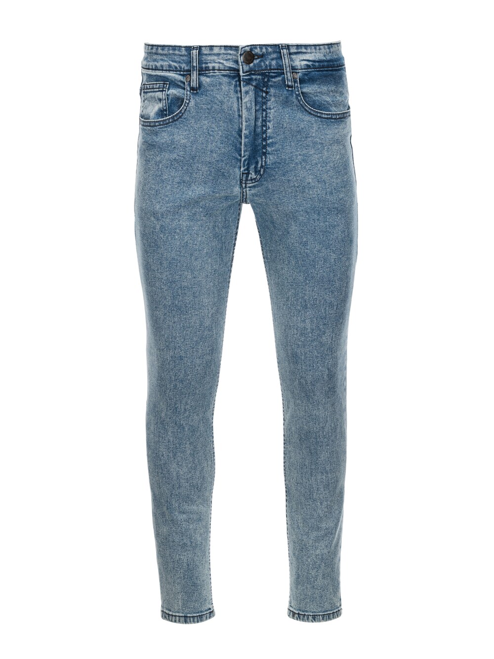 Узкие джинсы Ombre P1062, светло-синий