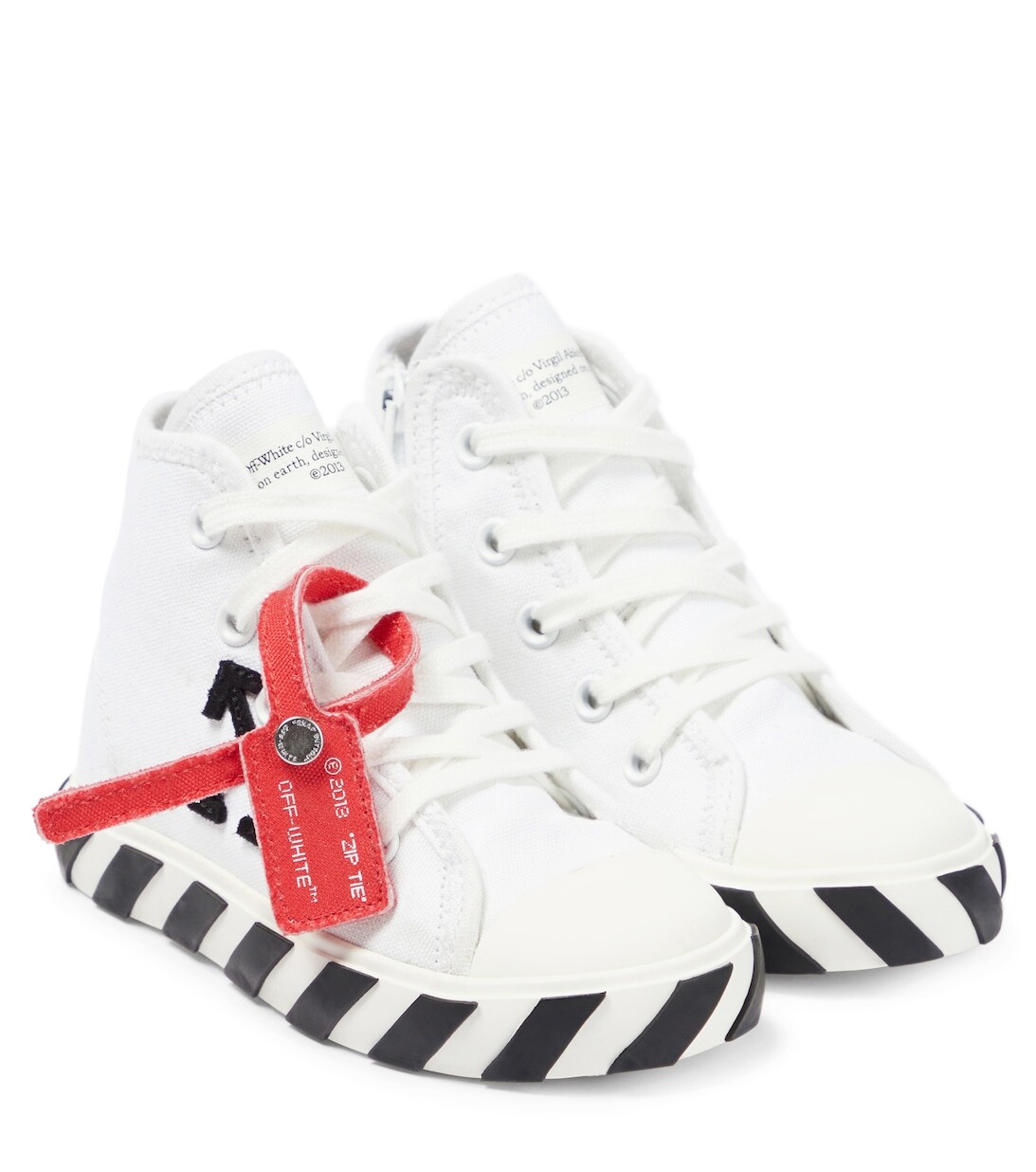 

Кроссовки из вулканизированной парусины Off-White, белый