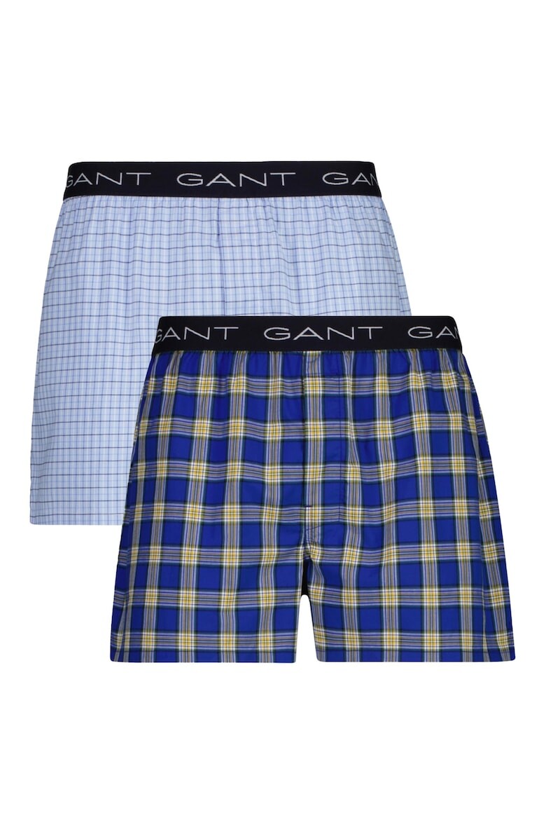 

Боксеры с принтом, 2 пары Gant, синий