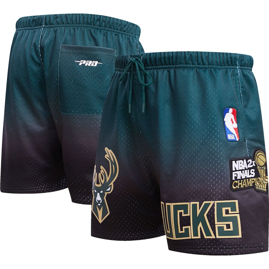 

Шорты Pro Standard Milwaukee Bucks, черный