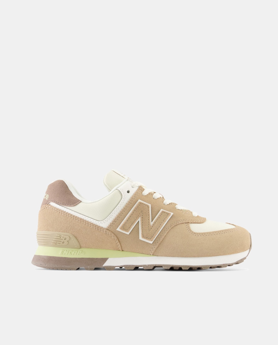 

Повседневные кроссовки унисекс 574 New Balance New Balance, бежевый