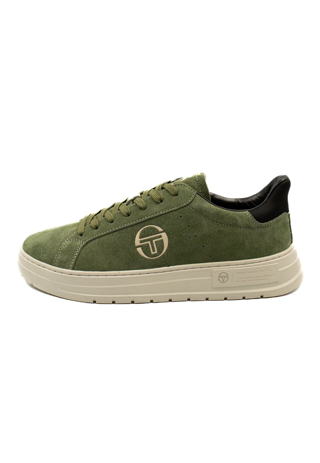 

Кроссовки Sergio Tacchini COURT CLASSIC, зеленый тофу с лодэном ворона