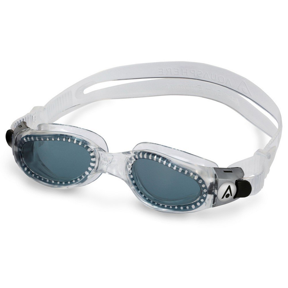 aquasphere очки для плавания kaiman прозрачные линзы light blue green Очки для плавания Aquasphere Kaiman Junior, серый